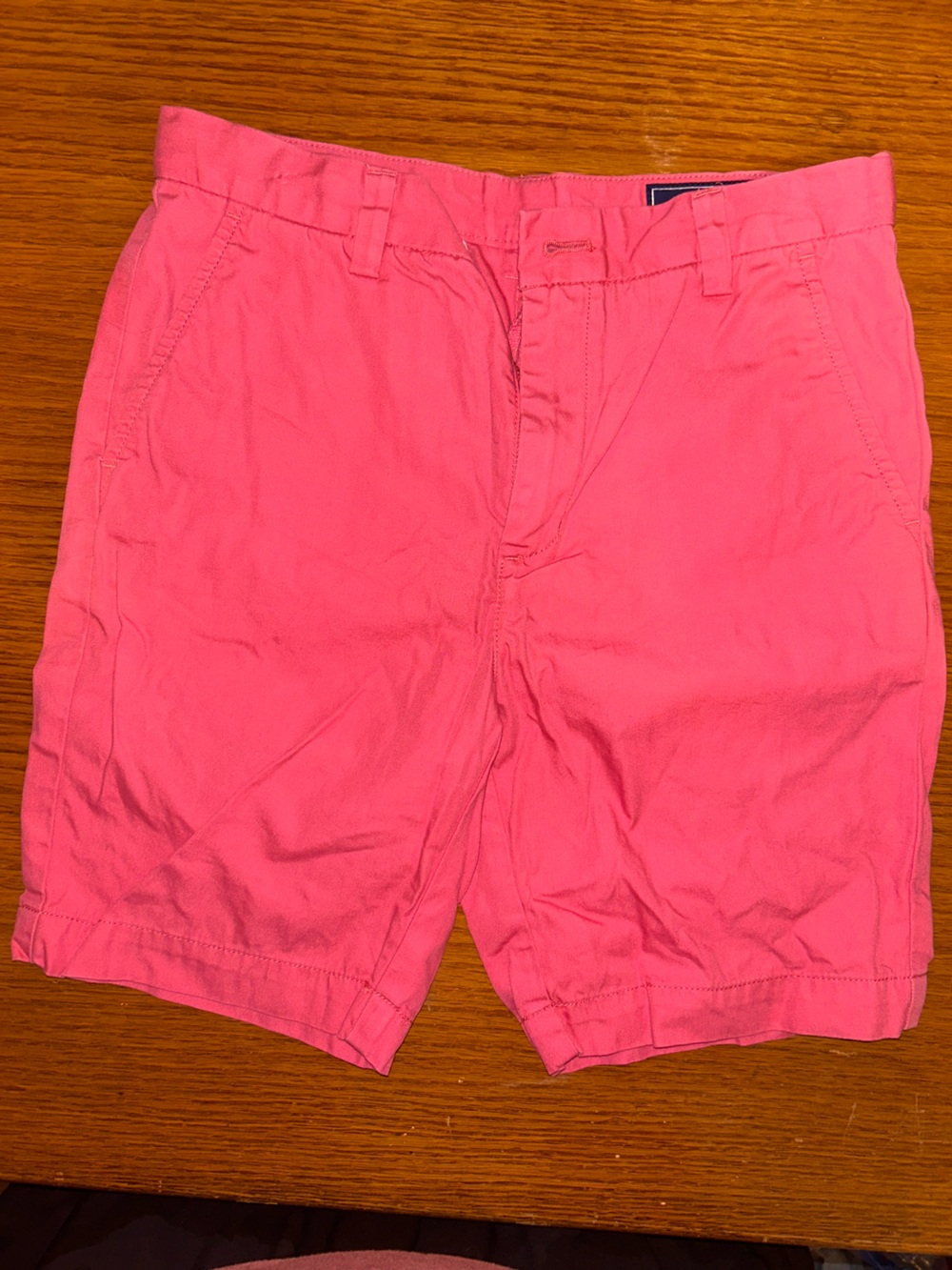 Vineyard Vines Boys Pink/ salmon Chino Shorts